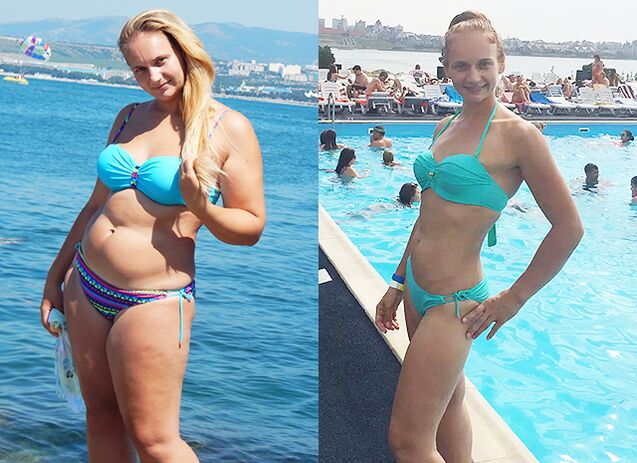 Опитът от приемането на Keto Diet от Вероника от Варшава, преди и след снимки